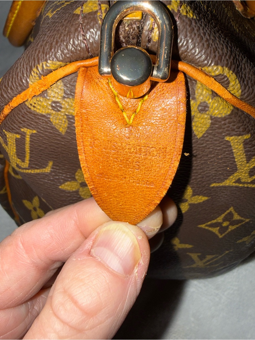 Vintage Louis Vuitton speedy 30 - Picture 5 of 16